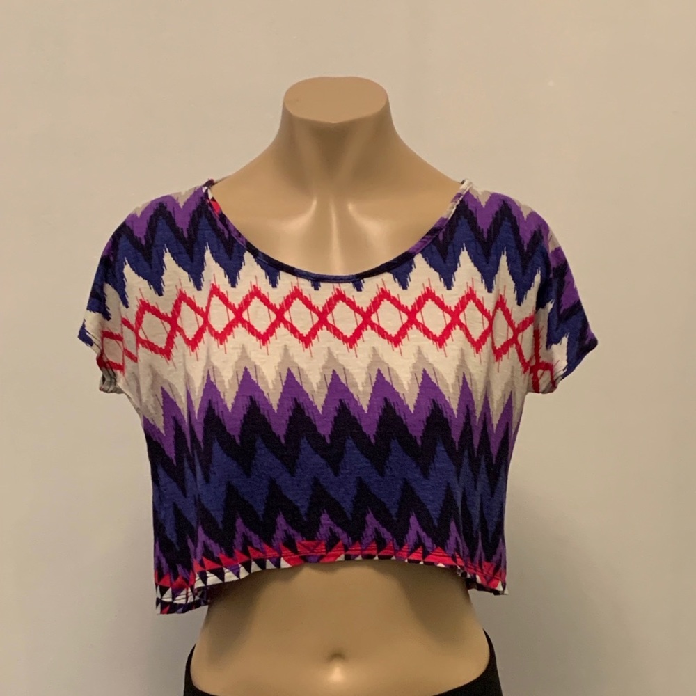 Patterned crop top